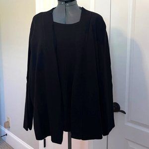 Knit Cardigan with connected top